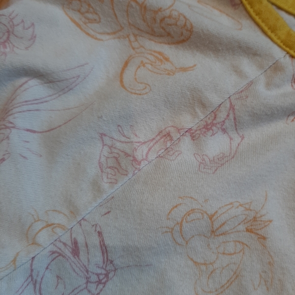 Looney Tunes 2 Piece Tweety Bird Flip Sequins T-Shirt and Shorts - Picture 3 of 8